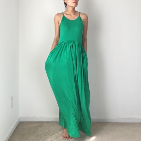 KELLY GREEN maxi dress. IN TREND - Picture 7 of 7